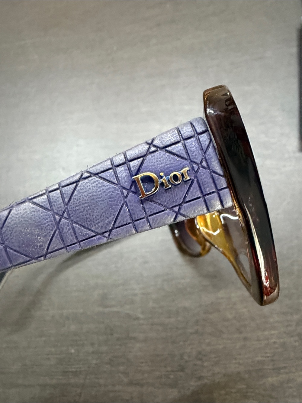 Dior Tortoiseshell Frame Sunglasses with Brown Gradient Lenses - Picture 10 of 10